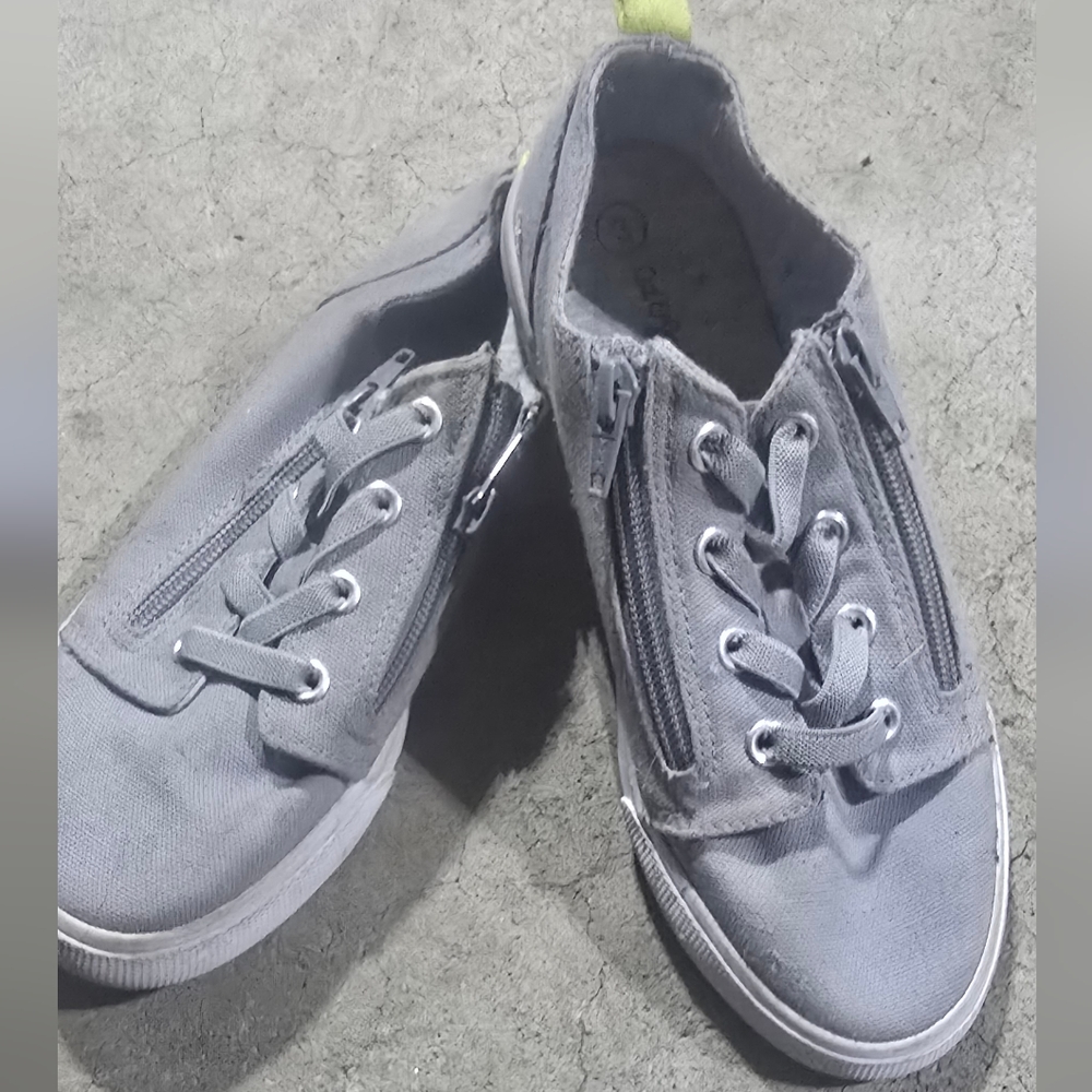 Cat & Jack Gray Interior Logo Insole